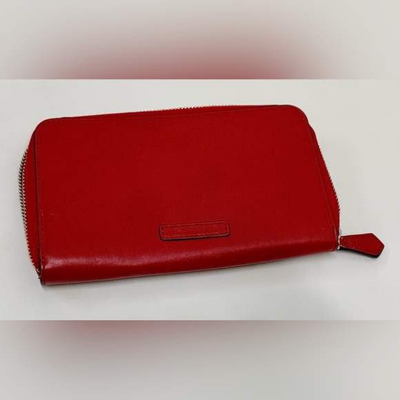 VERA BRADLEY Tango Red Faux Leather Zip Closure Women’s Wallet - Picture 9 of 13